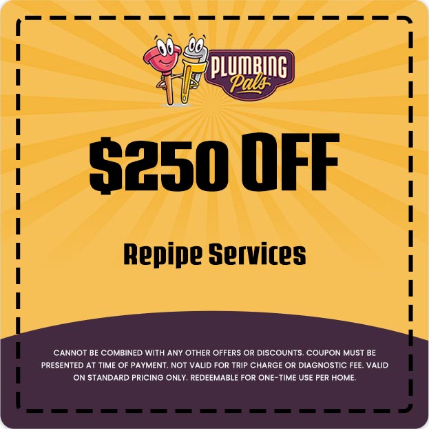 Discount on Repipe Services