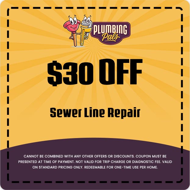 Discount on Sewer Line Repair