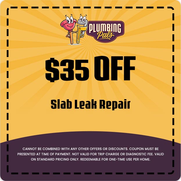 Discount on Slab Leak Repair