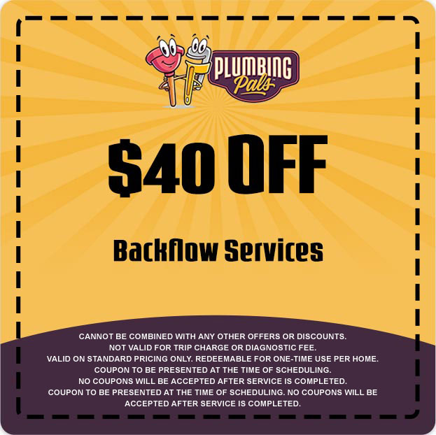 Discount for Backflow Services
