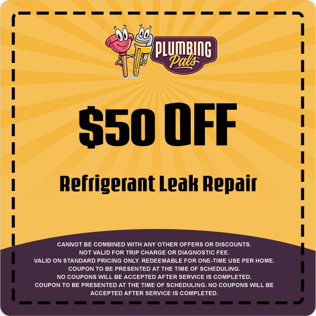 Discount on Refrigerant Leak Repair