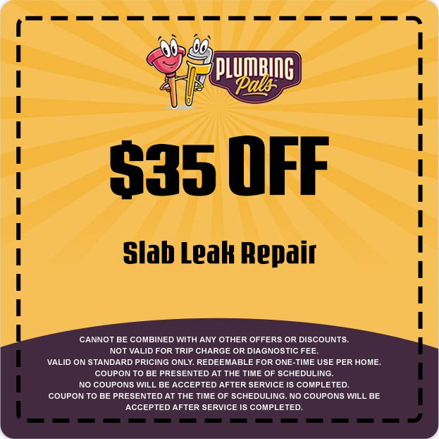 Discount for Slab Leak Repair